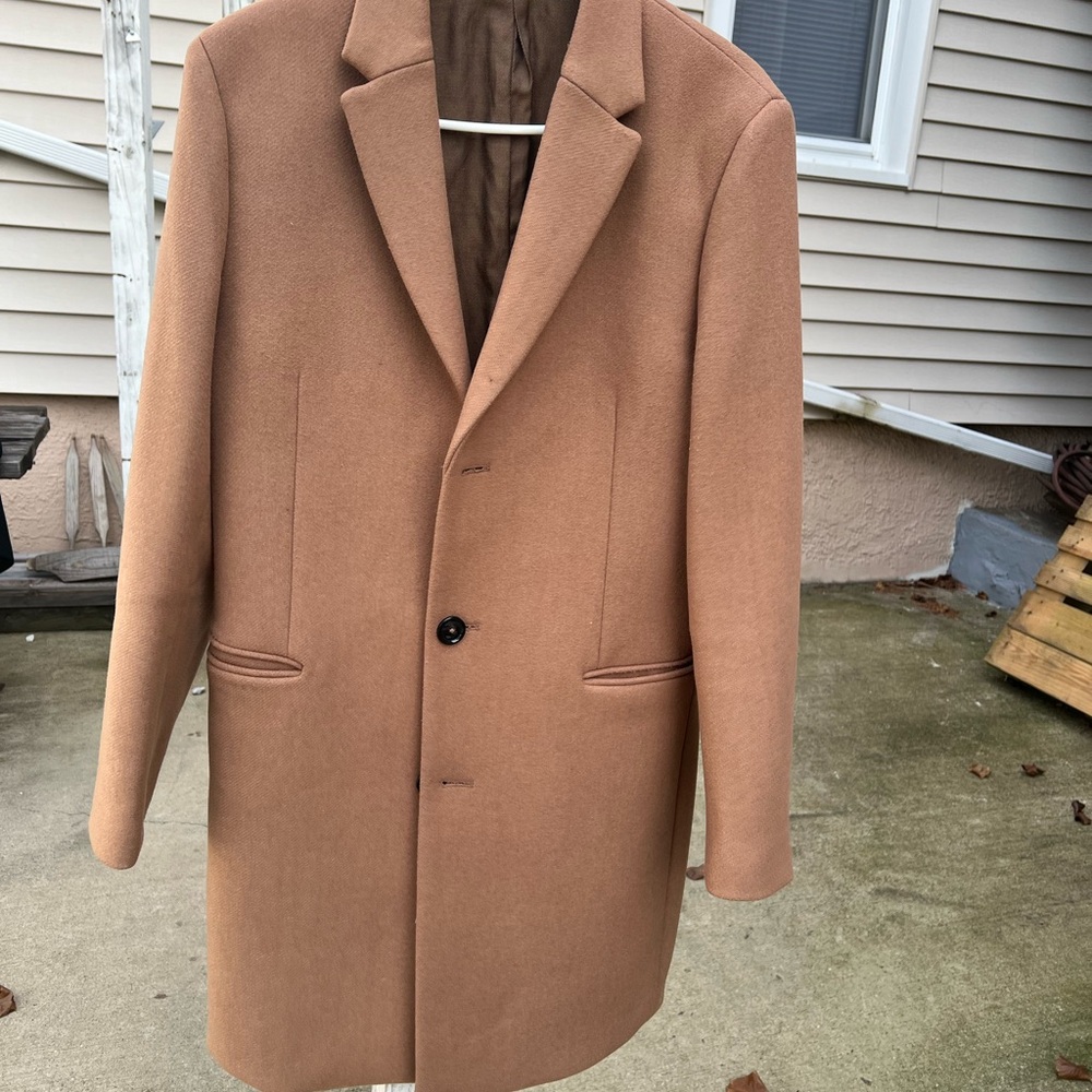 Mango Men's Tan Coat